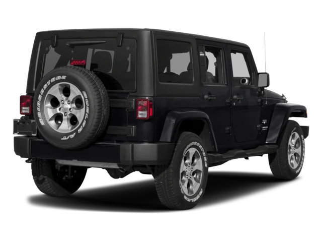 Used 2017 Billet Silver Metallic Jeep Unlimited Sahara image 2