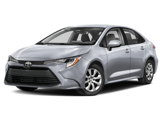 Used 2023 Classic Silver Metallic Toyota LE image 1