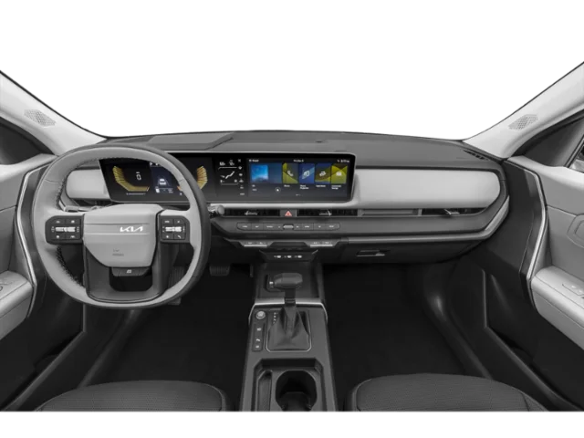 New 2027 Ivory Silver Kia EX image 3