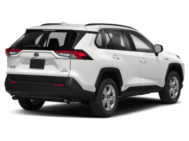 Used 2019 White Toyota LE image 2