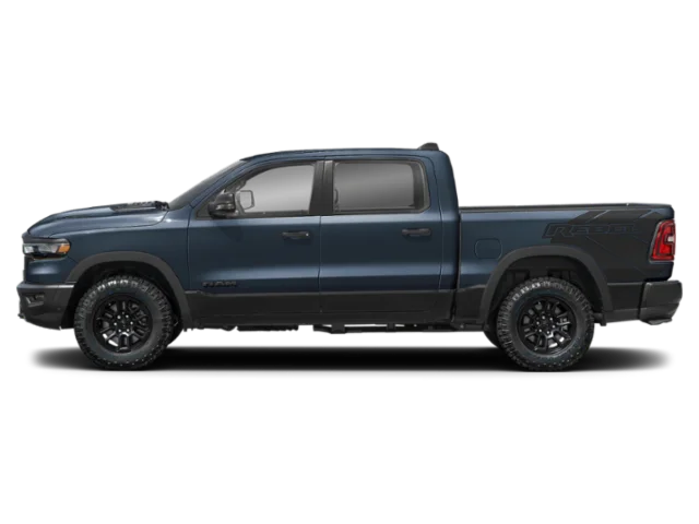 New 2026 Forged Blue Metallic Exterior Paint RAM Rebel image 3