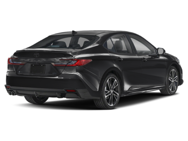Used 2025 Midnight Black Metallic Toyota XSE image 2