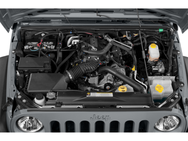 Used 2015 Bright White Clearcoat Jeep Unlimited Sport image 12