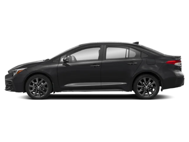 Used 2023 Midnight Black Metallic Toyota SE image 3