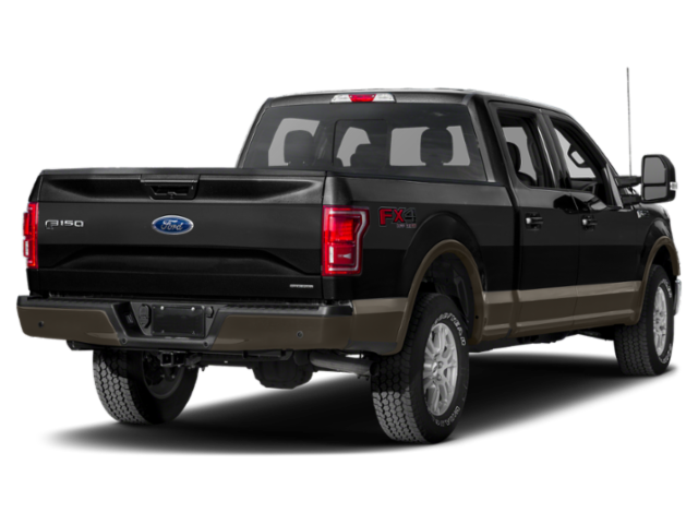 Black 2015 Ford F-150 Pickup Truck Four-Wheel Drive 6-Speed Automatic