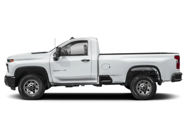 New 2025 SUMMIT WHITE Chevrolet work truck image 3