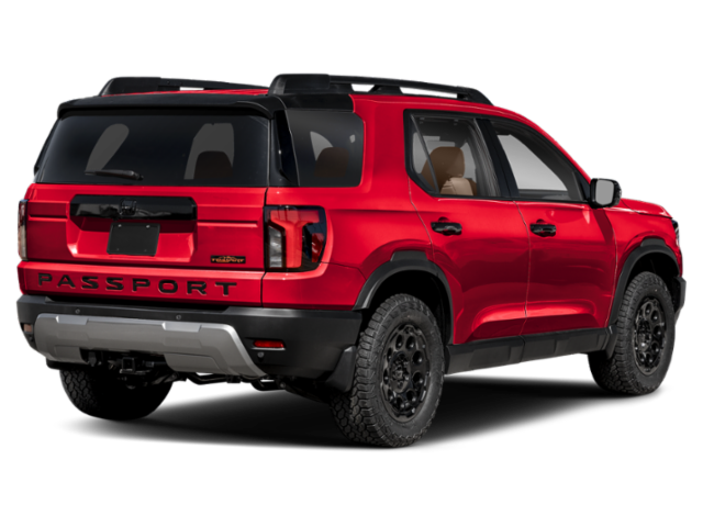 New 2026 Radiant Red Metallic II Honda TrailSport Blackout Elite image 2
