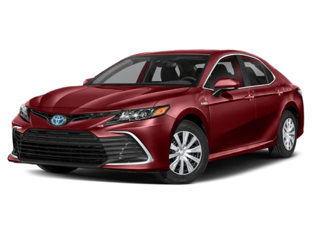 Used 2022 Red Toyota LE image 1