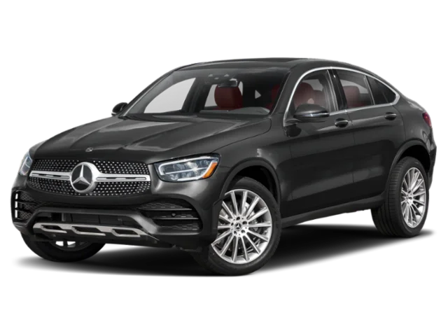 Used 2021 Gray Mercedes-Benz GLC 300 Coupe image 1