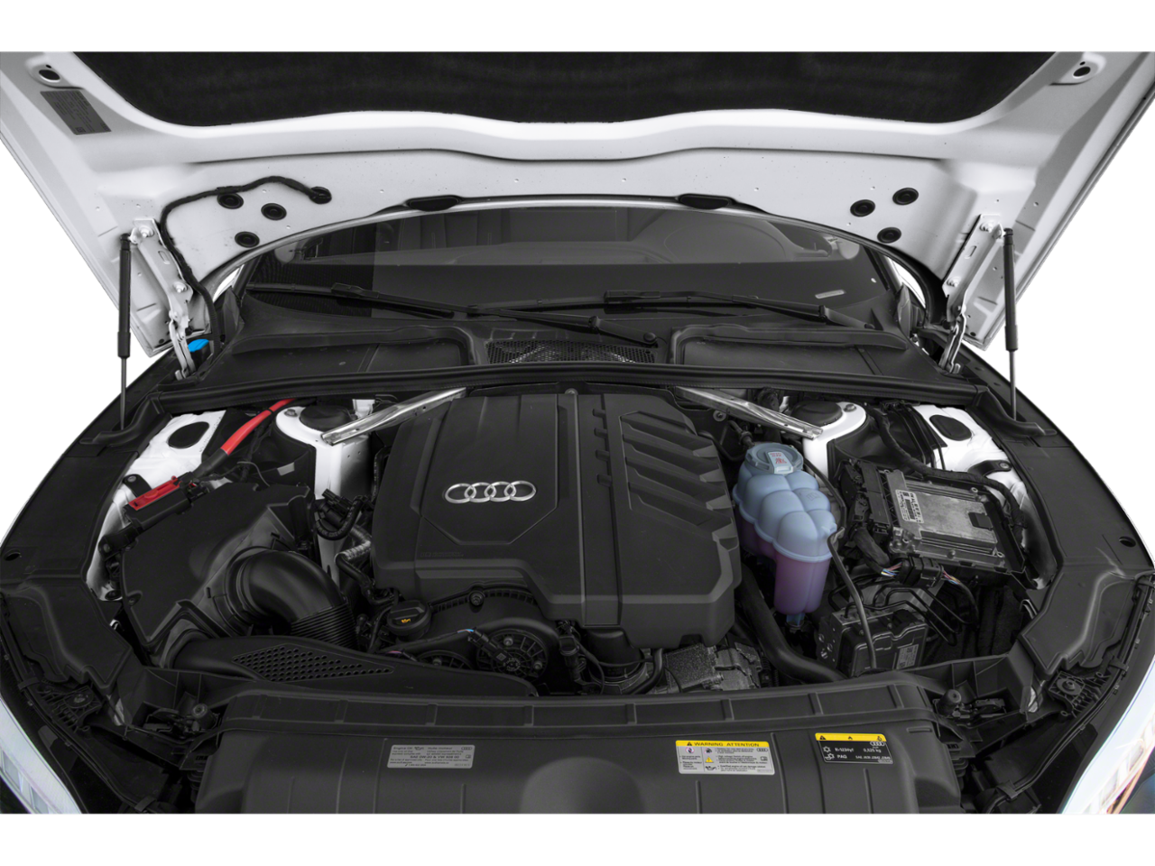 Used 2023 Glacier White Metallic Audi Premium Plus image 9