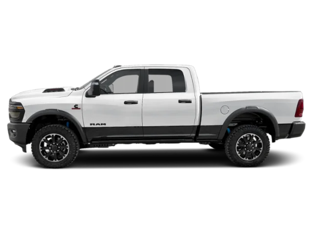 New 2027 Bright White Clearcoat RAM Rebel image 3