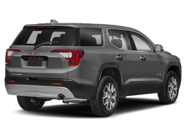 Used 2021 Satin Steel Metallic GMC SLE image 2