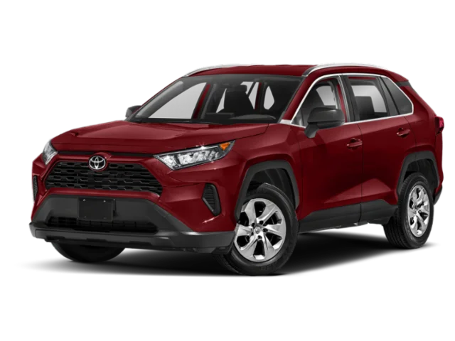 Used 2020 Red Toyota LE image 1