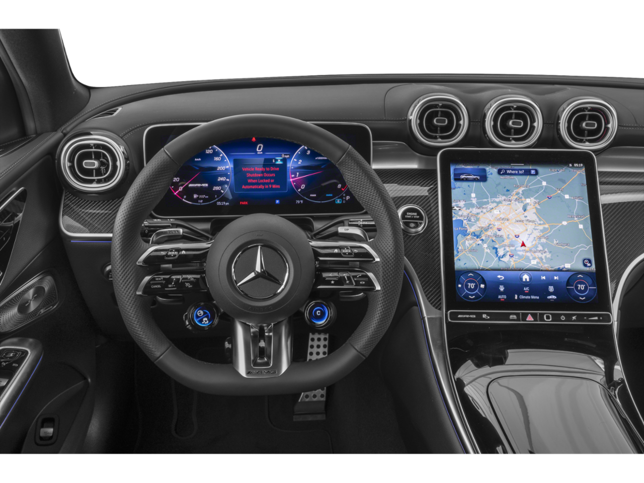New 2026 MANUFAKTUR Cirrus Silver Magno Mercedes-Benz AMG® GLC 43 4MATIC Coupe image 4