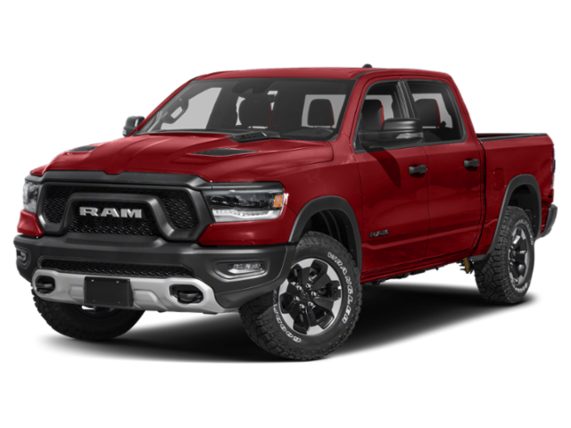 Used 2022 Flame Red Clearcoat Ram Rebel image 1