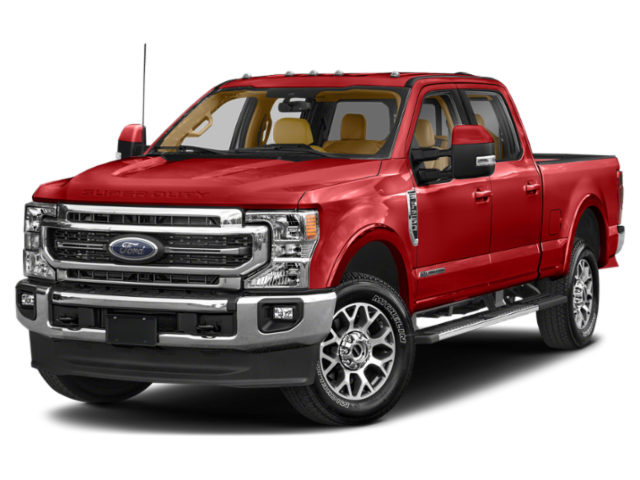 Used 2022 Red Ford Lariat image 1