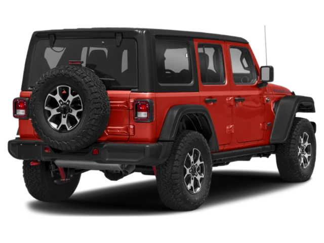 Used 2018 Red Jeep Unlimited Rubicon image 2