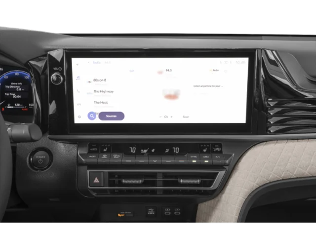 Used 2025 Midnight Black Metallic Toyota XLE image 7