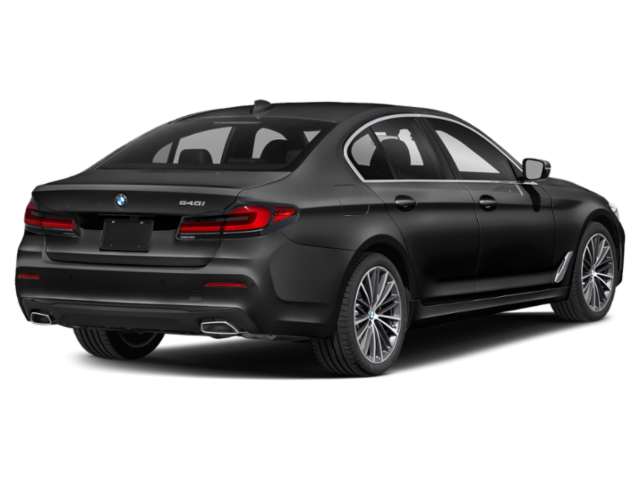 Certified Used 2023 Black Sapphire Metallic BMW 540i xDrive image 2