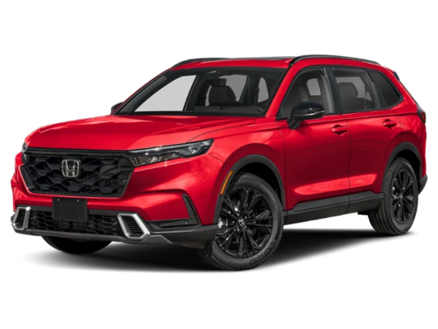 New 2026 Radiant Red Metallic Honda AWD Sport Touring Hybrid image 4