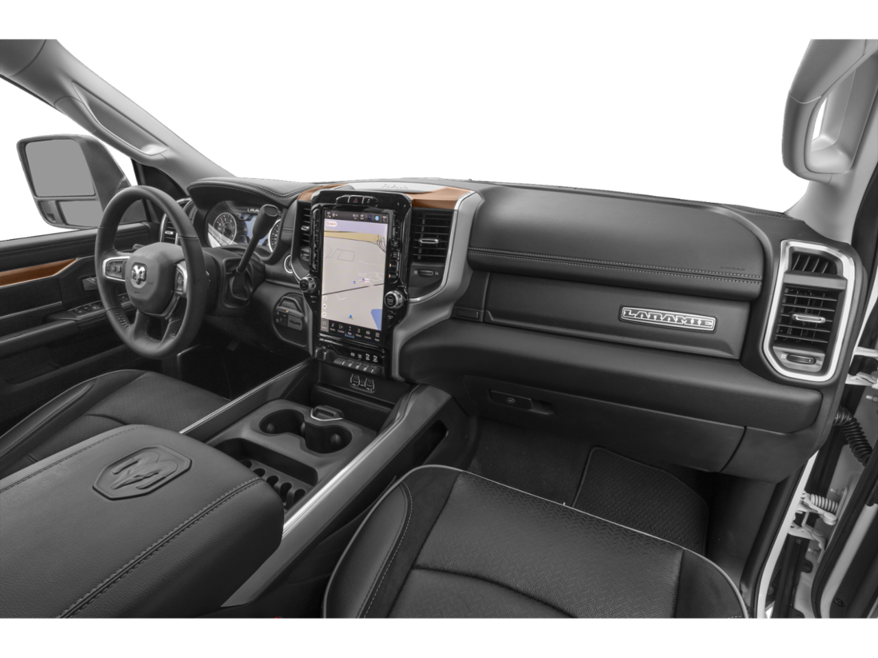 Used 2023 Diamond Black Crystal Pearlcoat Ram Y image 12