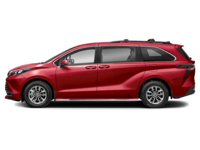 New 2026 Red Toyota LE image 3