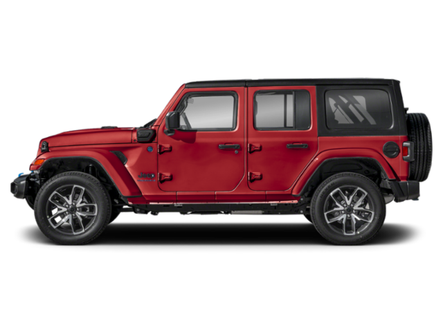 Used 2024 Red Jeep Rubicon 4xe image 3