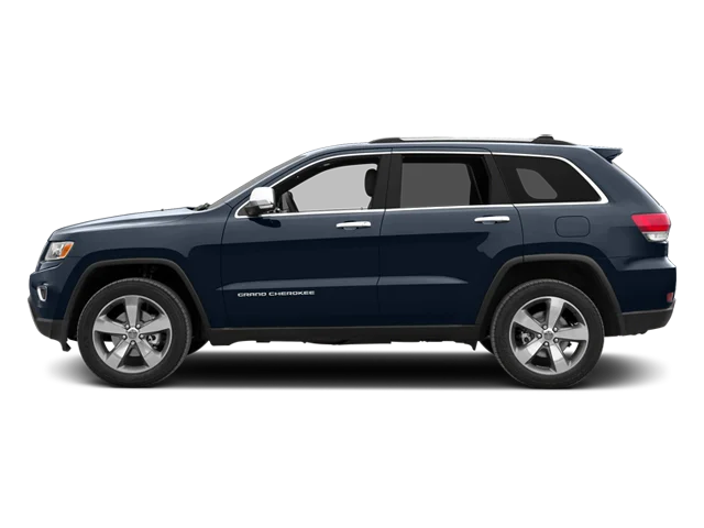 Used 2014 True Blue Pearlcoat Jeep Limited image 3