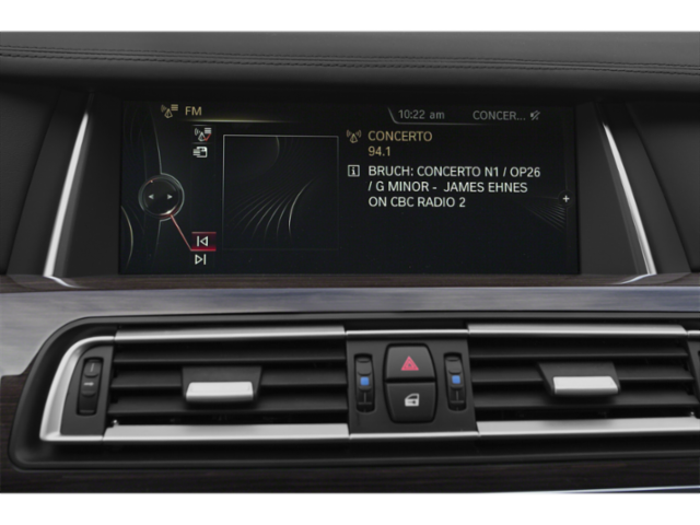 Used 2015 Imperial Blue Metallic BMW 750Li image 7