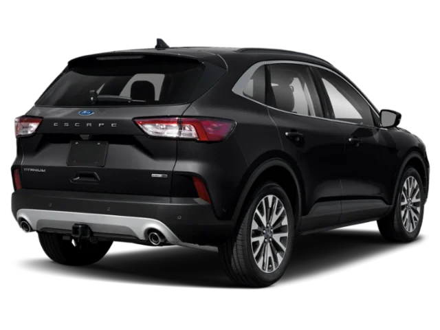Used 2020 Black Ford Titanium image 2