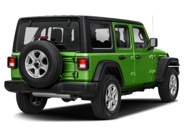 Used 2019 Green Jeep Unlimited Sport image 2