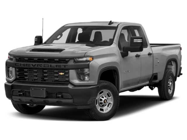 Used 2022 Silver Chevrolet Work Truck image 1