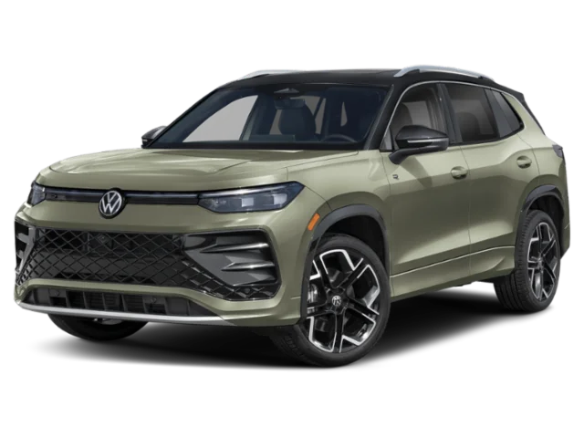 New 2027 Avocado Green  W/Black Roof Volkswagen SEL R-Line Turbo 4MOTION image 1