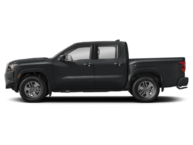 New 2026 Super Black Nissan Crew Cab SV Long Bed image 3