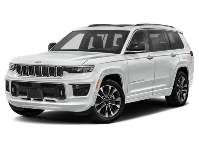 Used 2021 Bright White Clearcoat Jeep Overland image 1