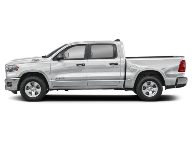 New 2026 Bright White Clear-Coat Exterior Paint RAM Big Horn/Lone Star image 3
