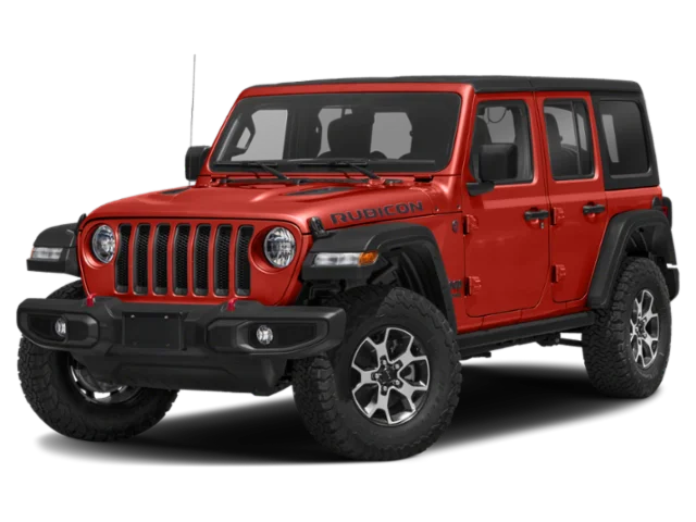 Used 2018 Red Jeep Unlimited Rubicon image 1