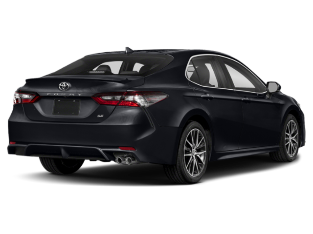 Used 2023 Midnight Black Metallic TOYOTA SE image 2