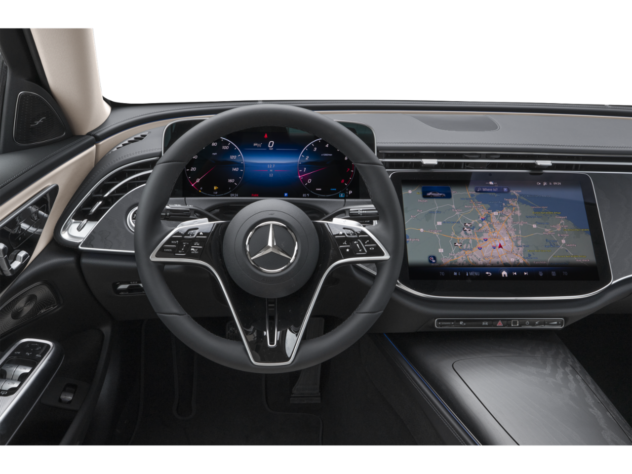 New 2027 MANUFAKTUR Alpine Grey Mercedes-Benz E 450 4MATIC® Sedan image 4