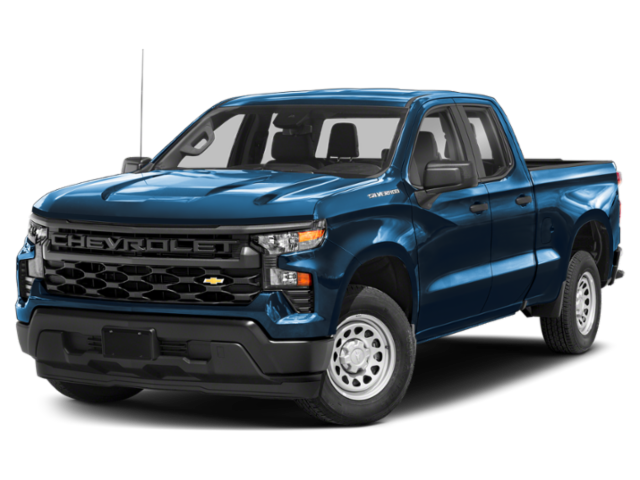 Used 2022 Northsky Blue Metallic Chevrolet WT image 1