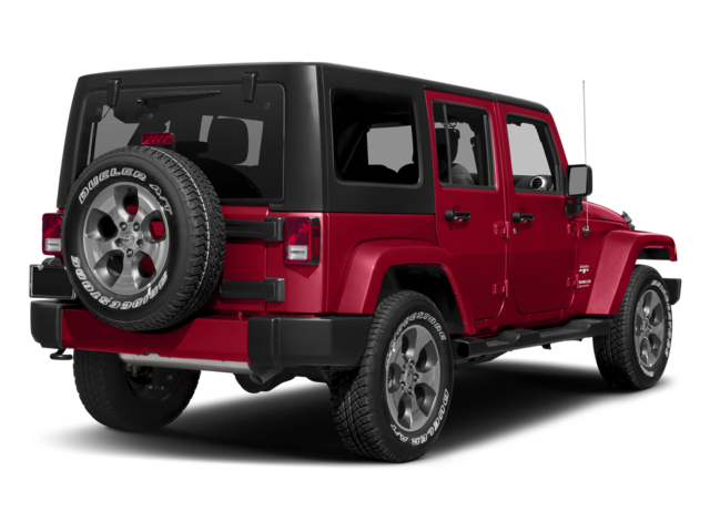 Used 2016 Firecracker Red Clearcoat Jeep Sahara image 2