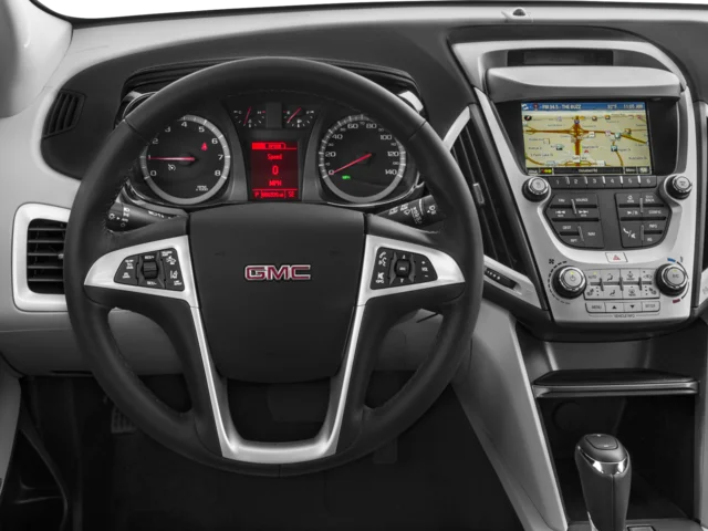 Used 2017 DARK SAPPHIRE BLUE METALLIC GMC SLE image 4