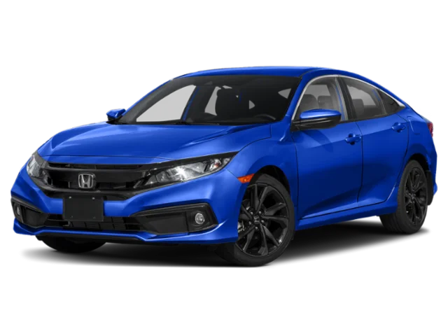 Used 2020 Blue Honda Sport image 2