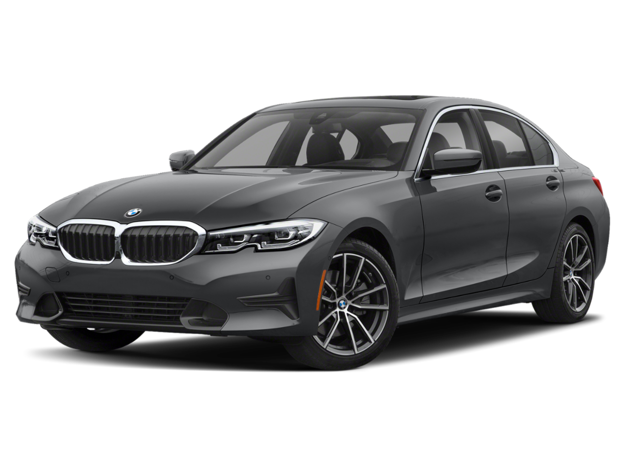 Used 2021 Mineral Gray Metallic BMW 330i image 1