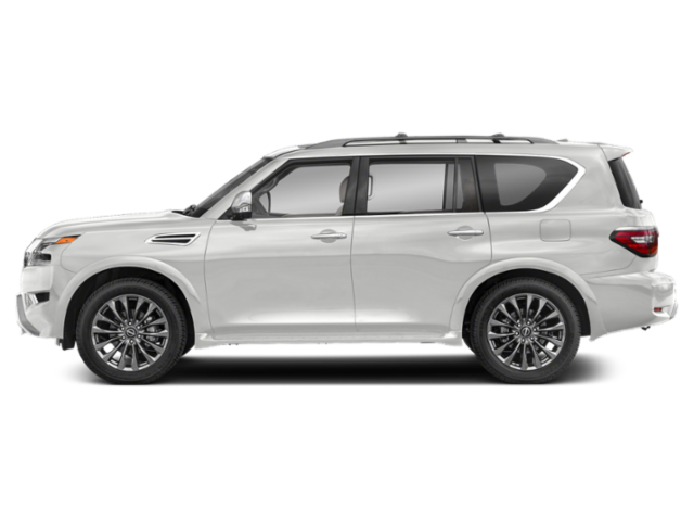 Used 2023 Aspen White Tricoat Nissan Platinum image 3