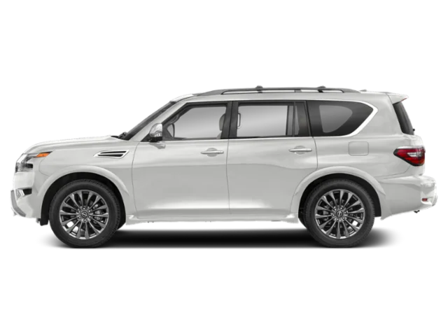 Used 2023 Aspen White Tricoat Nissan Platinum image 3