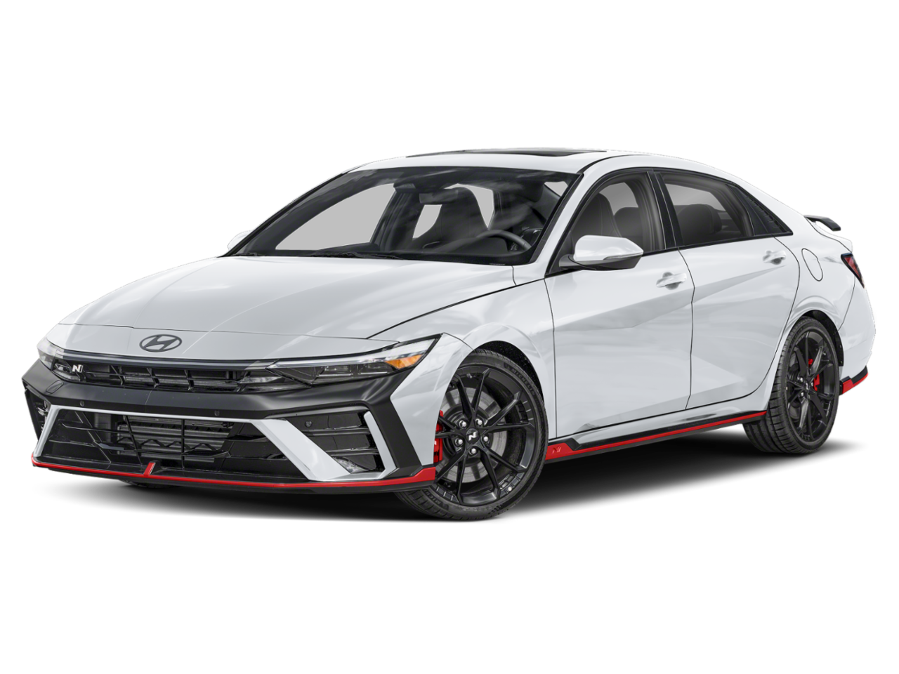 New 2026 Atlas White Hyundai Sedan image 1