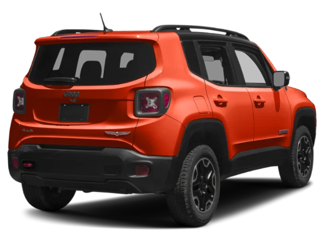 Used 2018 Orange Jeep Trailhawk image 2