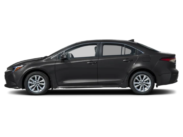 New 2026 Midnight Black Metallic Toyota Hybrid XLE image 3