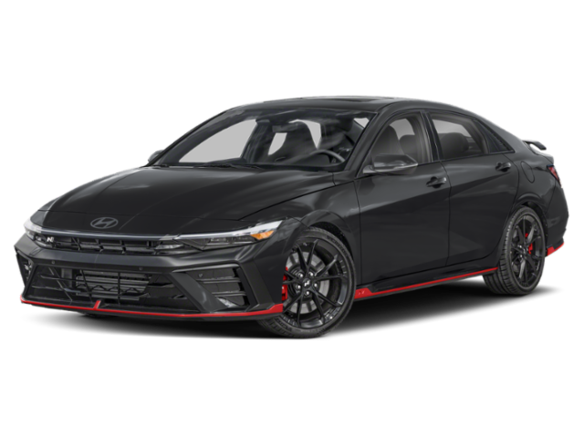 New 2026 Abyss Black Hyundai Sedan image 1